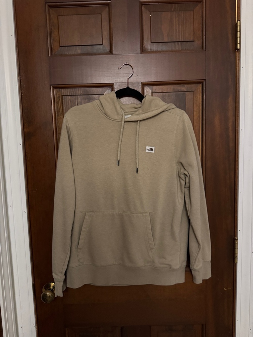 The North Face women’s Tan Pullover Hoodie Sweatshirt